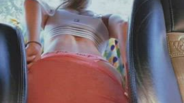 [GIF] Quick orgasm by the side of the road