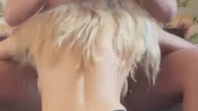 Her mouth is pleasuring someone else