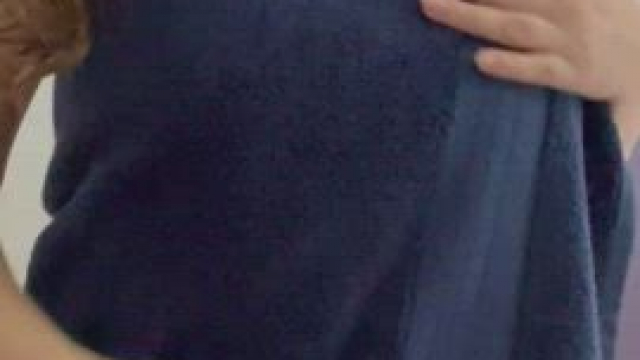 surprise from my little innie and big ole titties