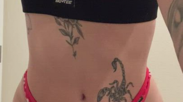 Do you like my Christmas panties?