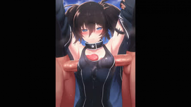 Rubbing them against her tits (FishSyrup & M?S???)