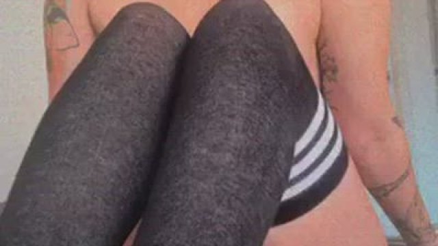 I'm a big fan of high-knee socks