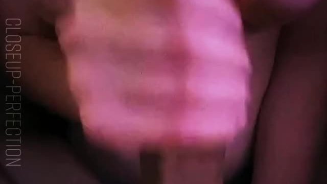 Handjob ends in big load all over her hands