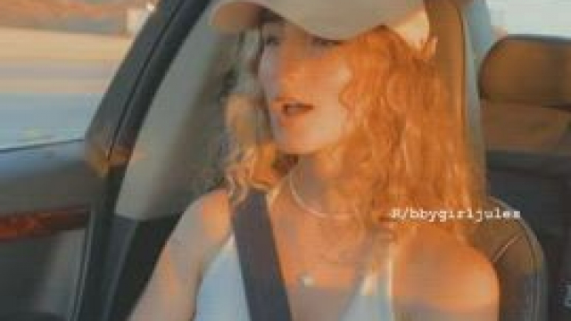 I'm happiest when I'm flashing and listening to music