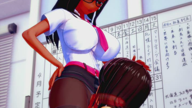 Femboy Intern Helping Around The Office (sjkFutaLab)