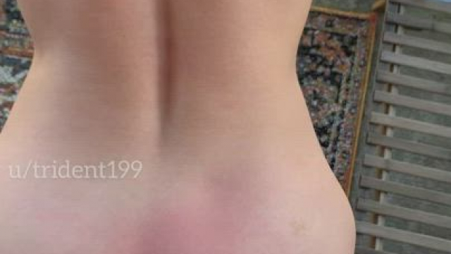 Putting on a show for the neighbors