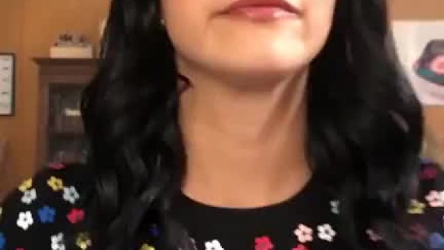 I love how Camila Mendes's instincts kicked right in