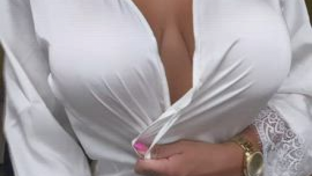 Wanna play with mommy's boobs ?