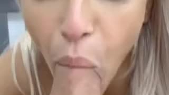 [/r/Exxxtras] Abella Danger behind the scenes blowjob