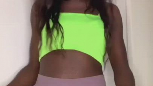 Just wanted to put on the thong