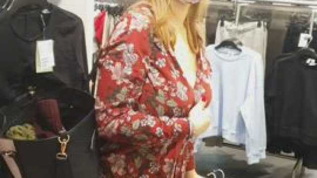 Due to the large number of surveillance cameras in this store, I'm probably alre