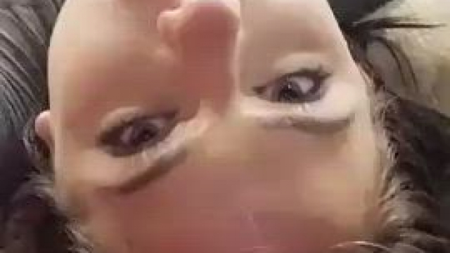 Casual throat poking