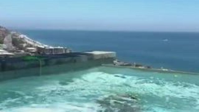 Gabbie Carter - Huge Boobs in Pool Reverse Slow Edit Video