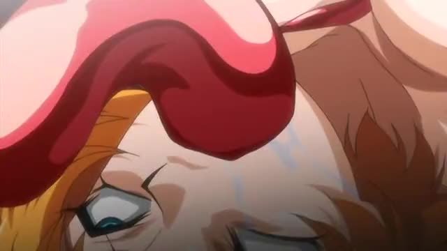 Taimanin Asagi Ep 04, Tentacle Cum Inflation