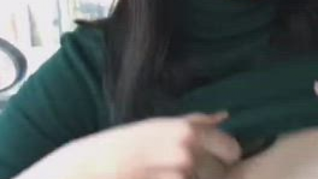 Super nice girl flashing strangers to make them happy