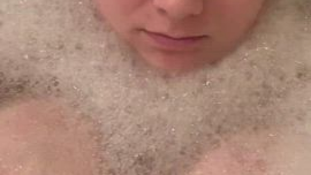 You going to join me and help wash my big tits?