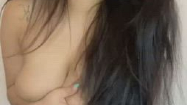 [gif] Are you brave enough to fuck my big girls?