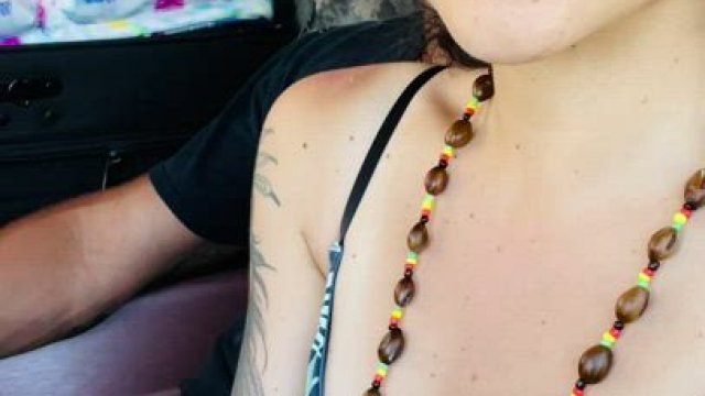 Sitting in the back of the minivan full of family members, he couldn’t keep his 