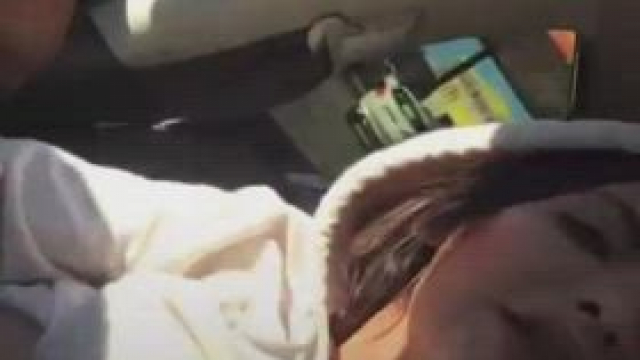 Getting a random dude at the store to feel my boobs on live @itsainsleyadams