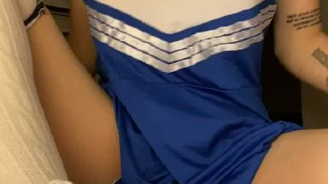 If you came over you could take fucking a cheerleader off your bucket list