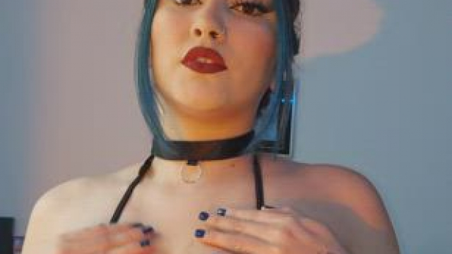 doing my best to try to convince you to suck on my tits