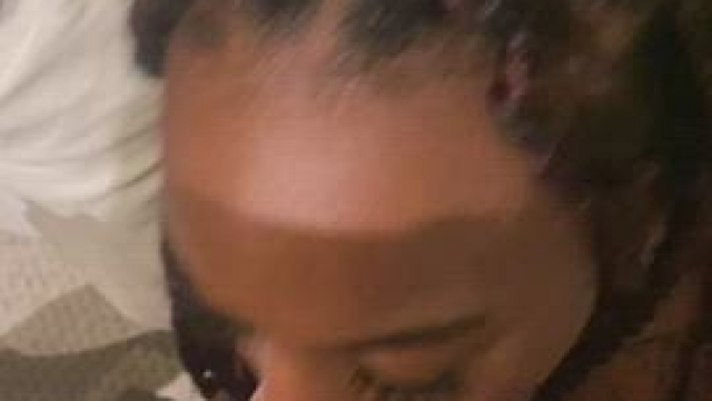 She sucks like the good college girl she is