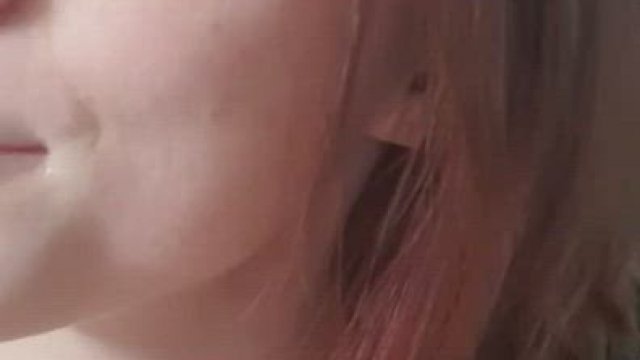 I let daddy blow his load all over my face