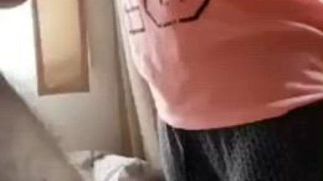 My friend’s mom changing infront of him