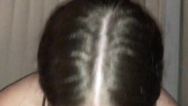 I licked him clean right after