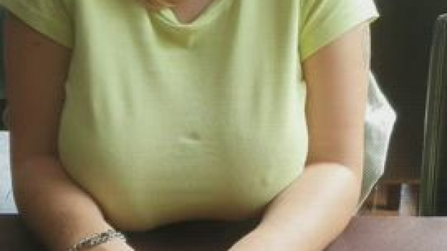 Surveillance cameras, people - you can't even quietly show your boobs before din