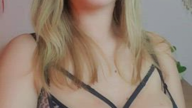 Don't look at my big boobs, but at my crazy new earmuffs. Kisses