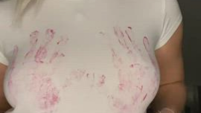 Please Cover My Titties With Your Cum