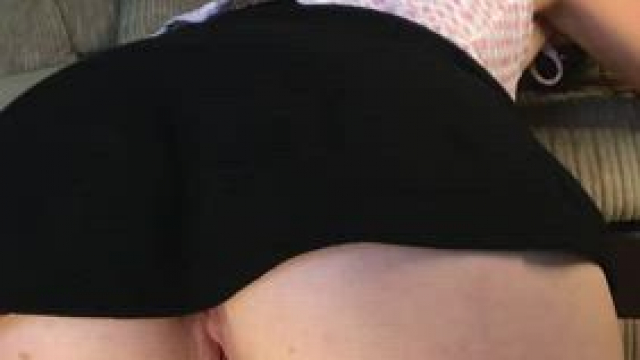 Use my wetness to fuck my ass