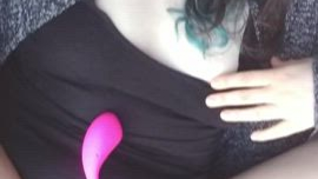 My lovely cunt gets so wet and needy when there's a buttplug inside me.