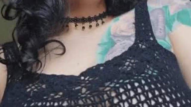 I want my tits kisses and sucked, who's in the mood for it? (OC)