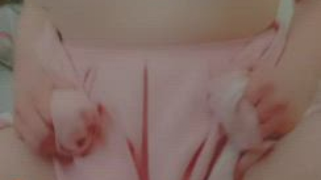 pierced tits bouncing on dildo