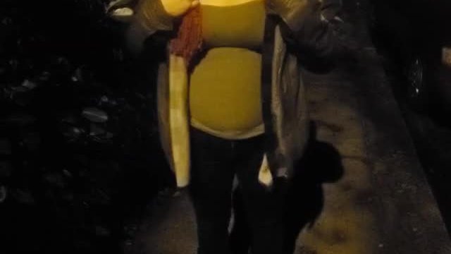 Had [f]un on my Saturday night walk ??