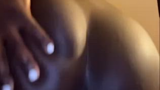 Think you can handle this tight dark ass babe? ;)