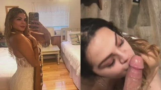 Sheeeshh! Cute Latina teen from IG Sucked my Dick!