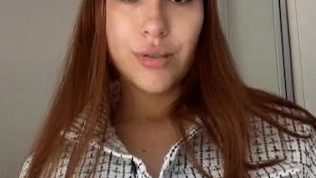 argentinian always get happy when her tits are free