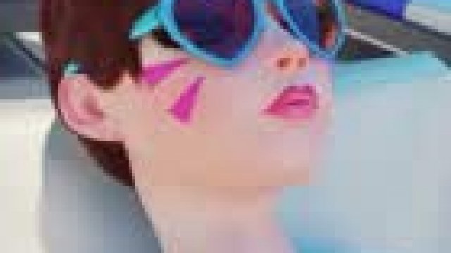 D.va and Pharah by the pool (Yeero)