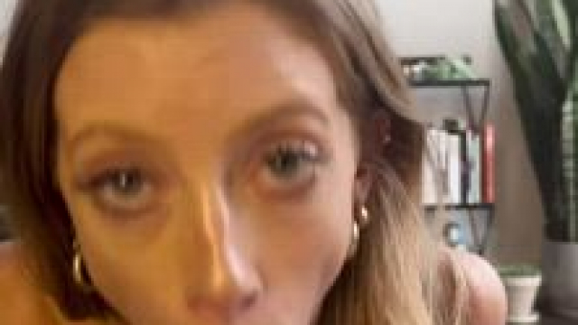 Sucking dick like a good girl should