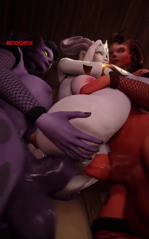 That is how you get more custom option for draenei. (Artist unknown)