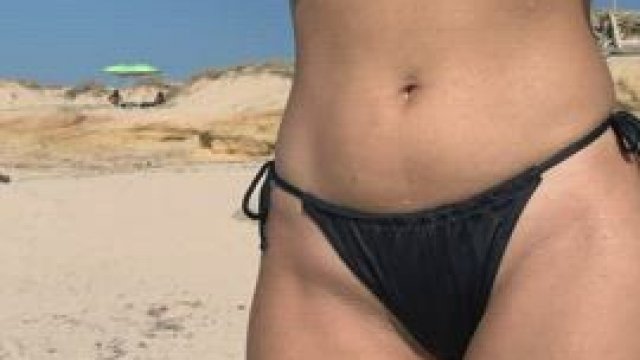 What would you say to me if you saw me flashing on your beach?