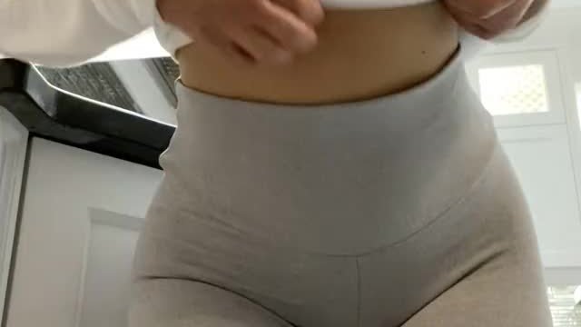 I never wear panties to the gym