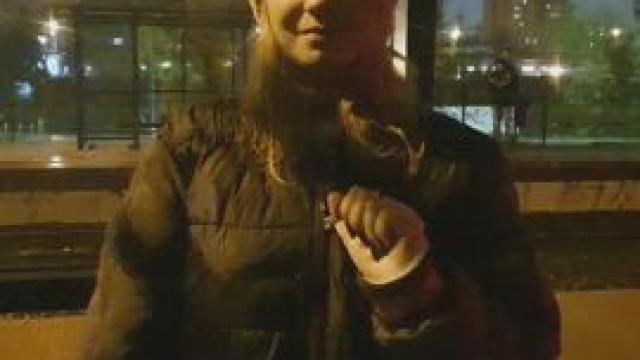 My train was delayed, so.... I decided to get my adrenaline up.... heh... It wor