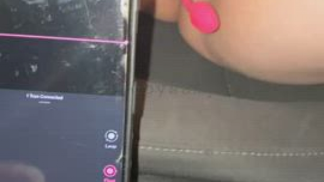 Having some fun in the parking lot after our date [oc]