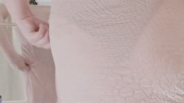 don't worry the panties won't get in the way, they are crotchless ;)