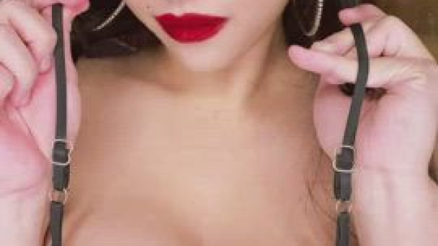 would you prefer to finish on my cute Asian face to or my big natural tittys?