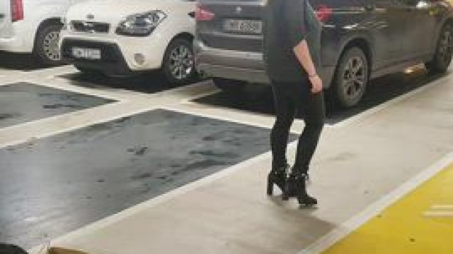 And again, I spontaneously enjoy shopping. So... boobs out